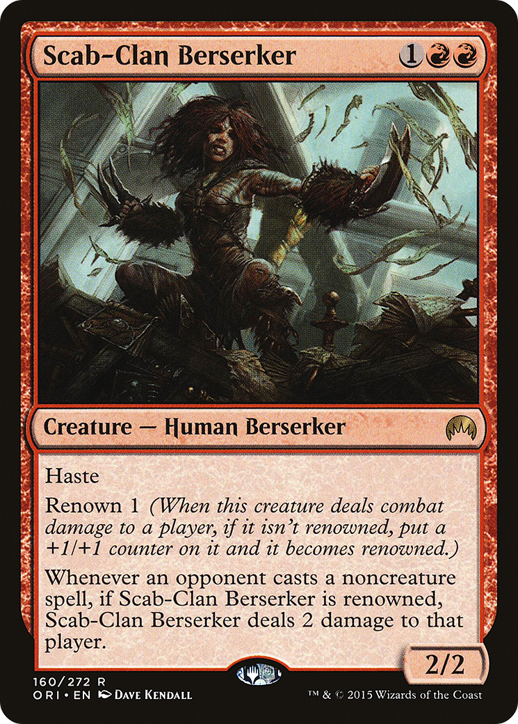 Scab-Clan Berserker (ORI-160) - Magic Origins