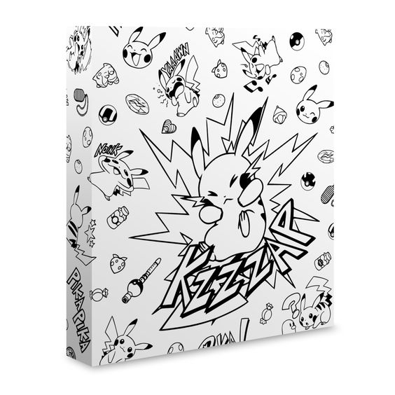 D-Ring Binder - Pikachu (Comic-Style)