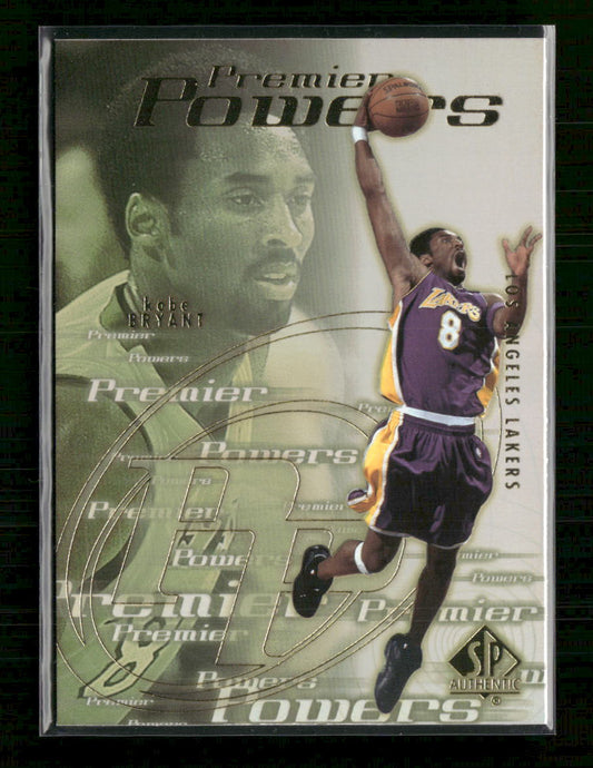 2000-01 SP Authentic Premier Powers Kobe Bryant #P3