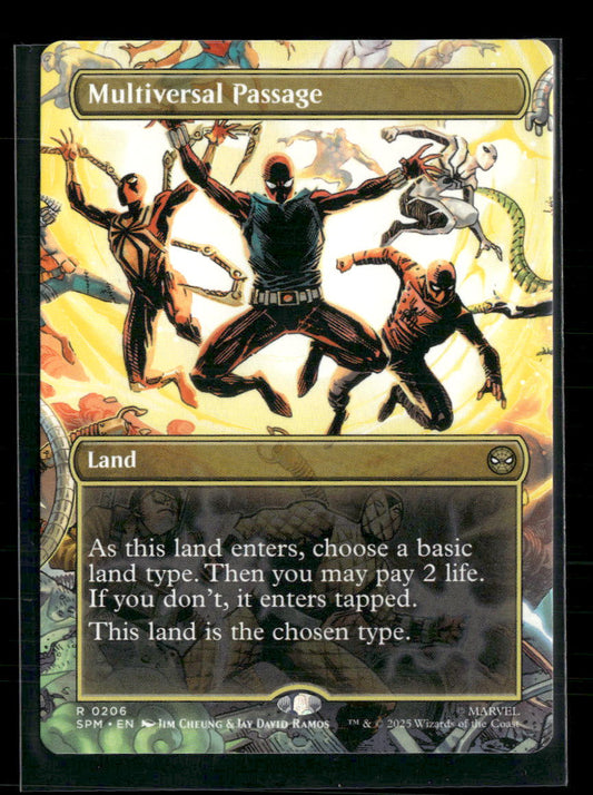 Marvel's Spider-Man Multiversal Passage (Borderless) #206