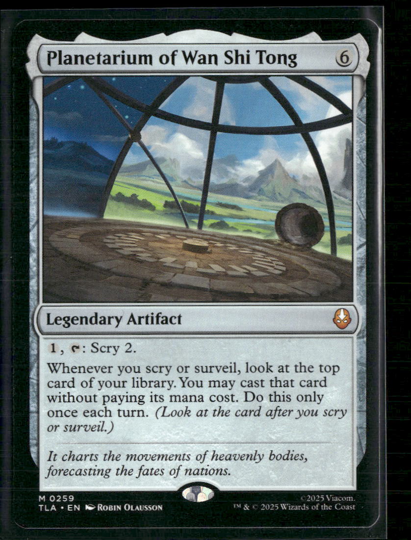 Avatar: The Last Airbender Planetarium of Wan Shi Tong #259