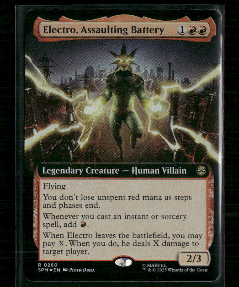 Marvel's Spider-Man Electro, Assaulting Battery (Extended Art) #260