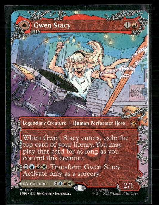 Marvel's Spider-Man Gwen Stacy (0209) (Borderless) #209