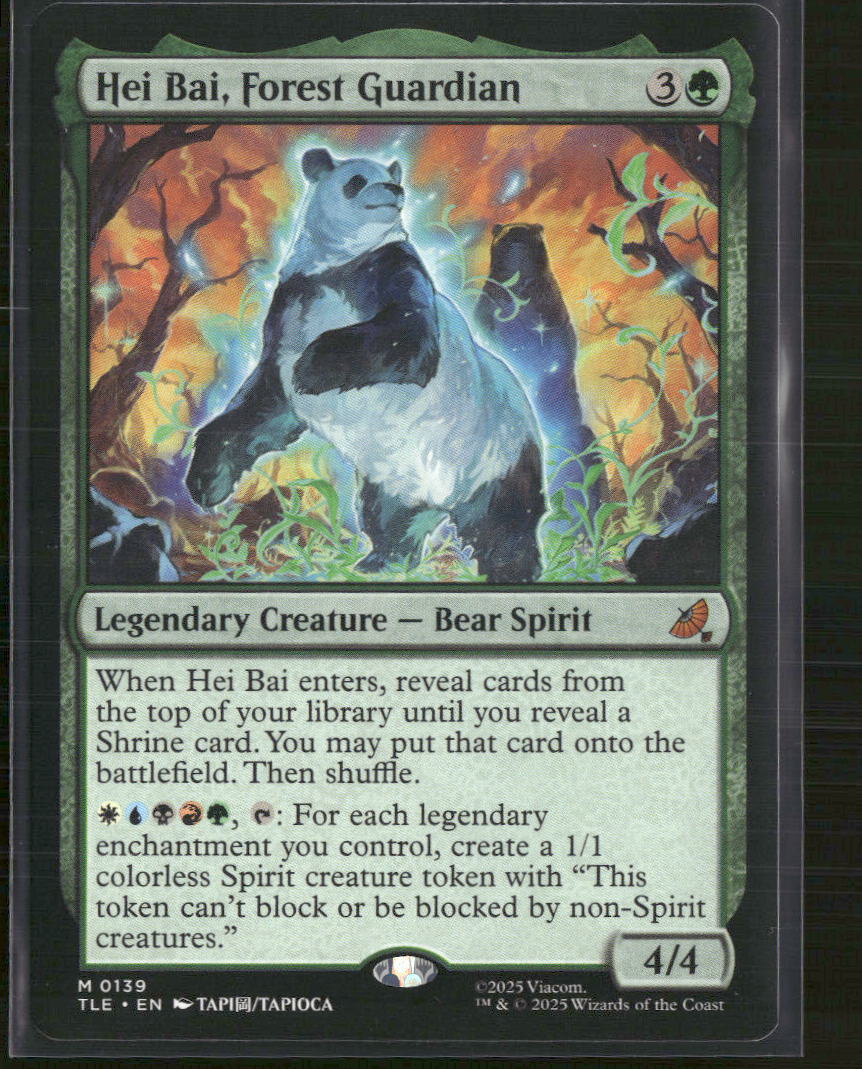 Avatar: The Last Airbender: Eternal-Legal Hei Bai, Forest Guardian #139