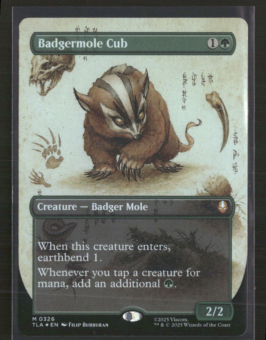 Avatar: The Last Airbender Badgermole Cub #326