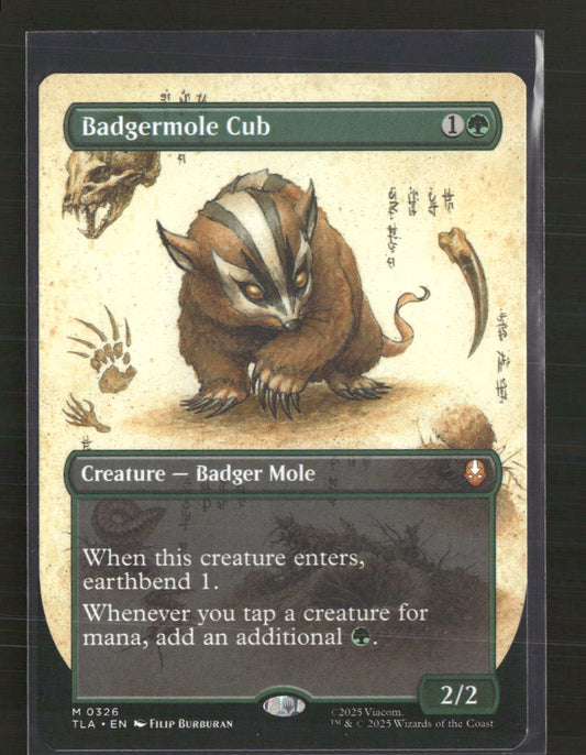 Avatar: The Last Airbender Badgermole Cub #326