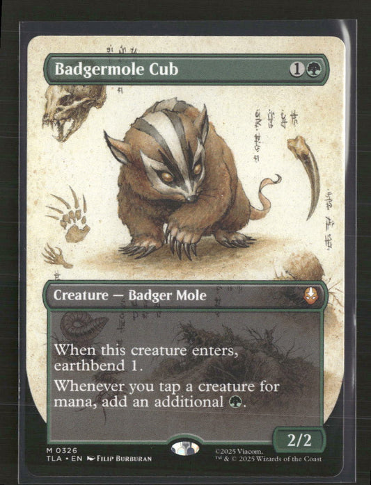 Avatar: The Last Airbender Badgermole Cub #326
