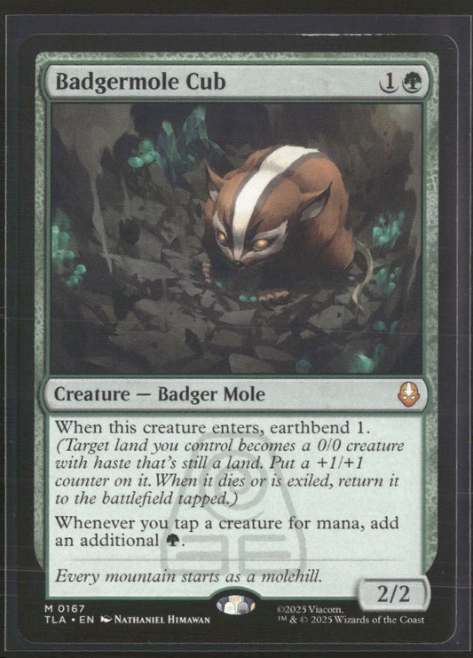 Avatar: The Last Airbender Badgermole Cub #167