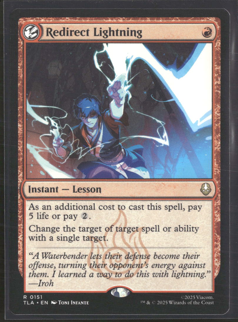Avatar: The Last Airbender Redirecting Lightning #151