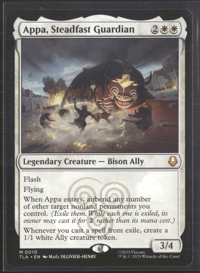 Avatar: The Last Airbender Appa, Steadfast Giardian #10