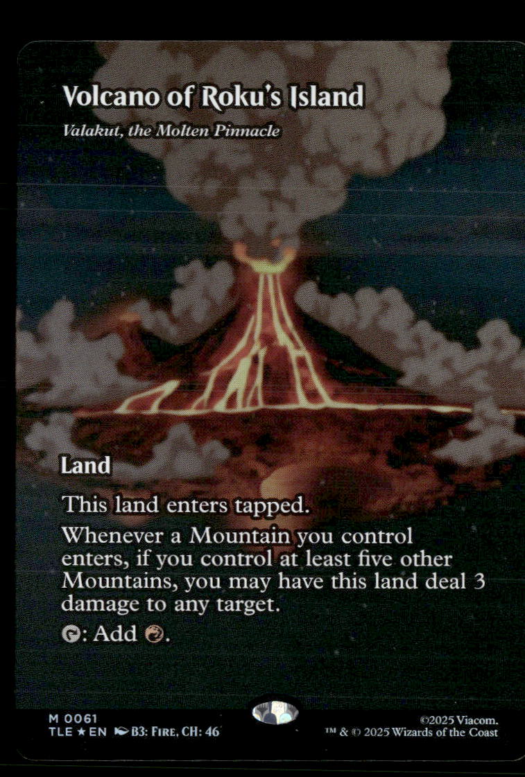 Avatar: The Last Airbender: Eternal-Legal Volcano of Roku's Island #61