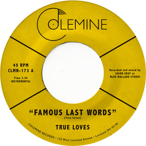 Famous Last Words [7" Vinyl]