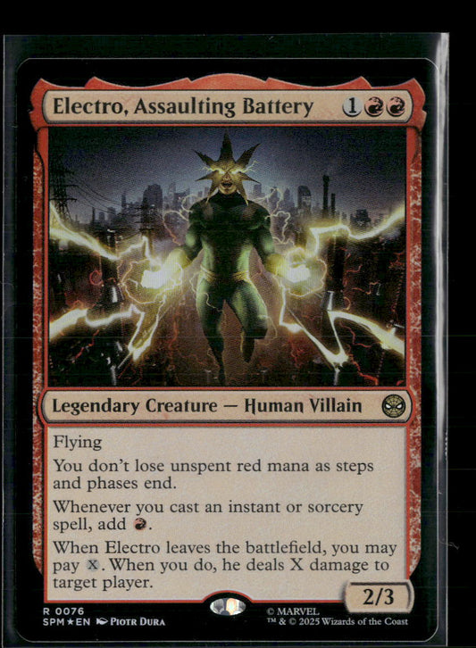 Marvel's Spider-Man Electro, Assaulting Battery #76