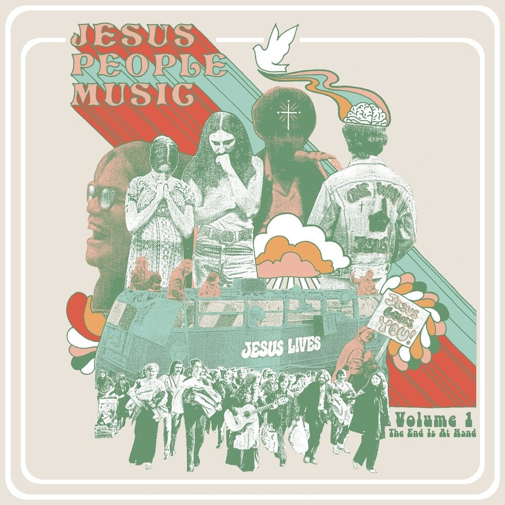 Jesus People Music Vol. 1: The End is at Hand / Various (Wine Colored   Vinyl) [LP]