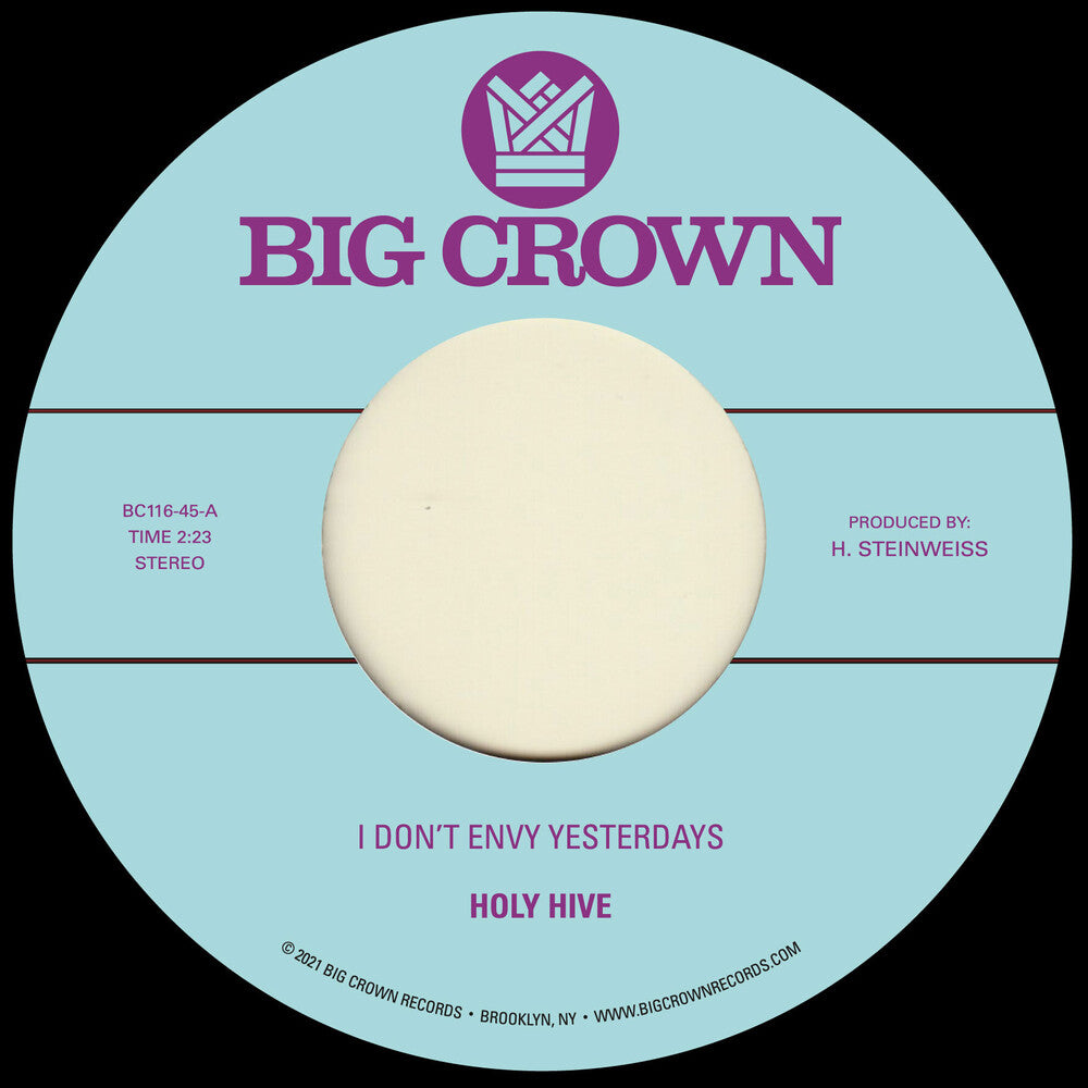 I Don't Envy Yesterdays / Color It Easy [7" Vinyl]