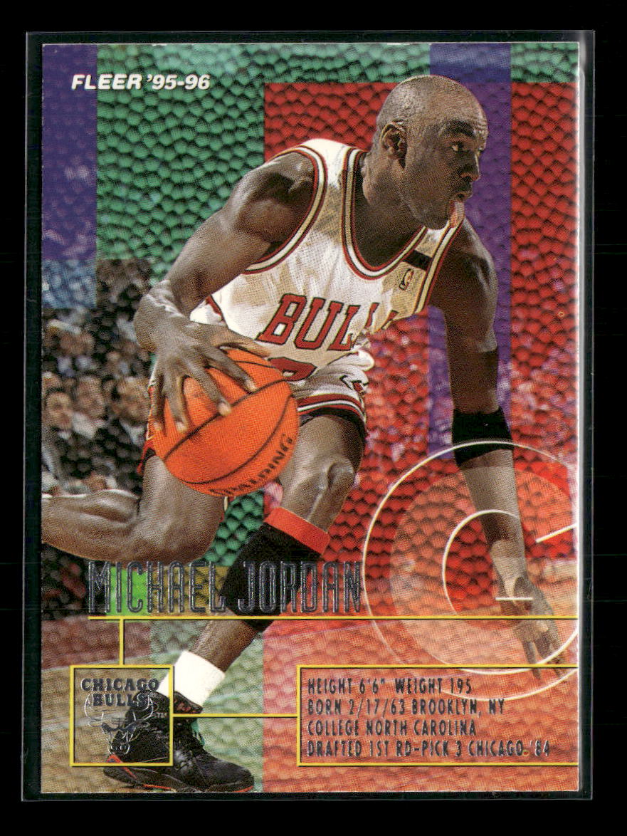 1995-96 Fleer Michael Jordan #22