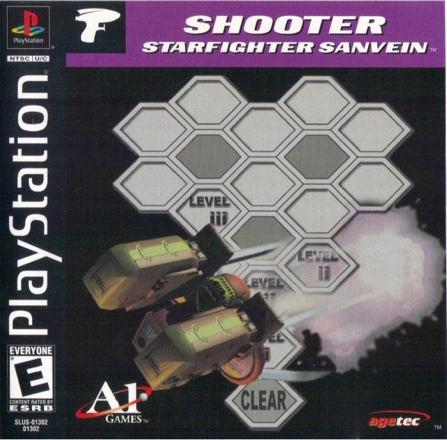 Shooter Starfighter Sanvein (Playstation)