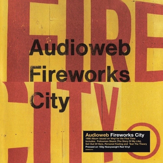 Audioweb - Fireworks City [Colored Vinyl] [180 Gram] (Red) (Uk)
