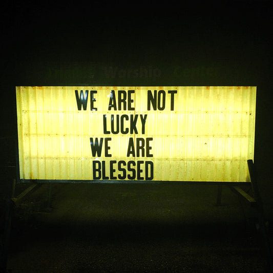 We Are Not Lucky We Are Blessed [LP]