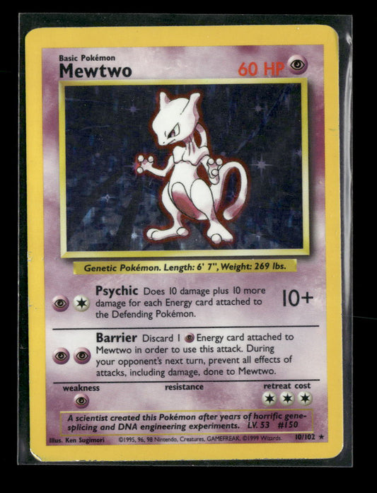 Base Set Mewtwo #010/102