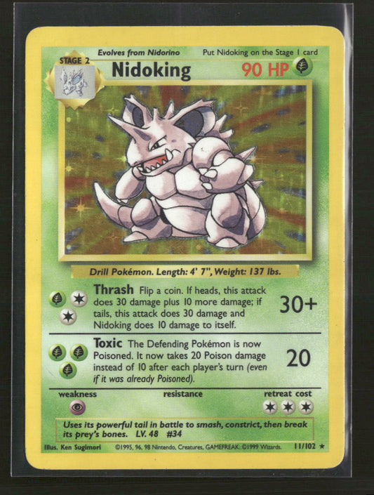 Base Set Nidoking #011/102