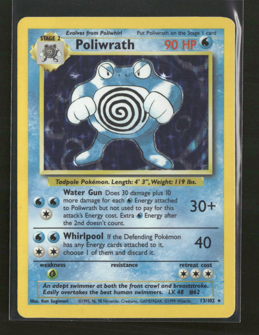 Base Set Poliwrath #013/102