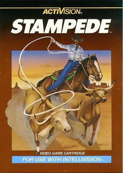 Stampede With Box (Intellivision)