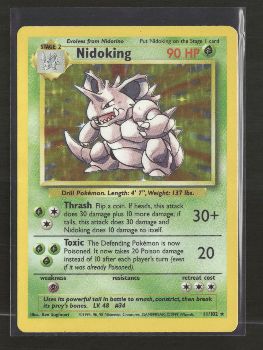 Base Set Nidoking #011/102