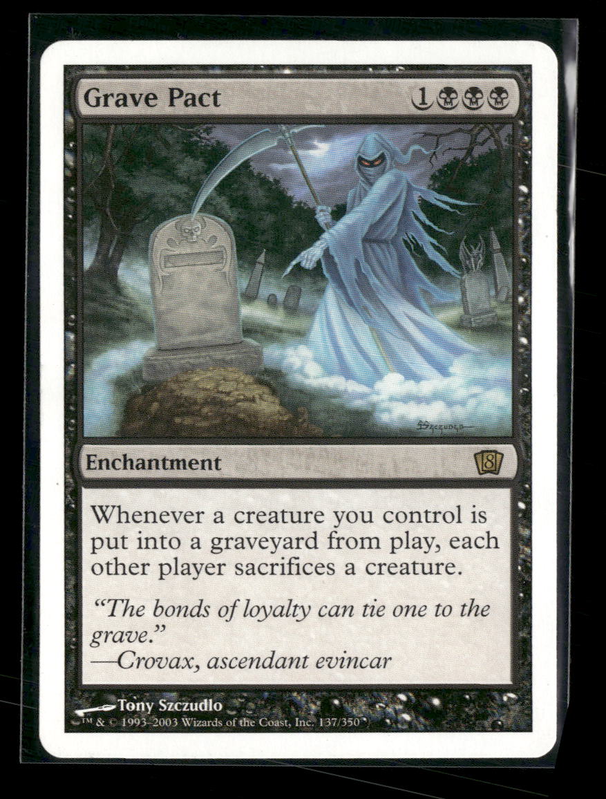 8th Edition Grave Pact #137