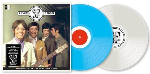The Small Faces - Live 1966 (White & Blue Vinyl) (Vinyl LP)