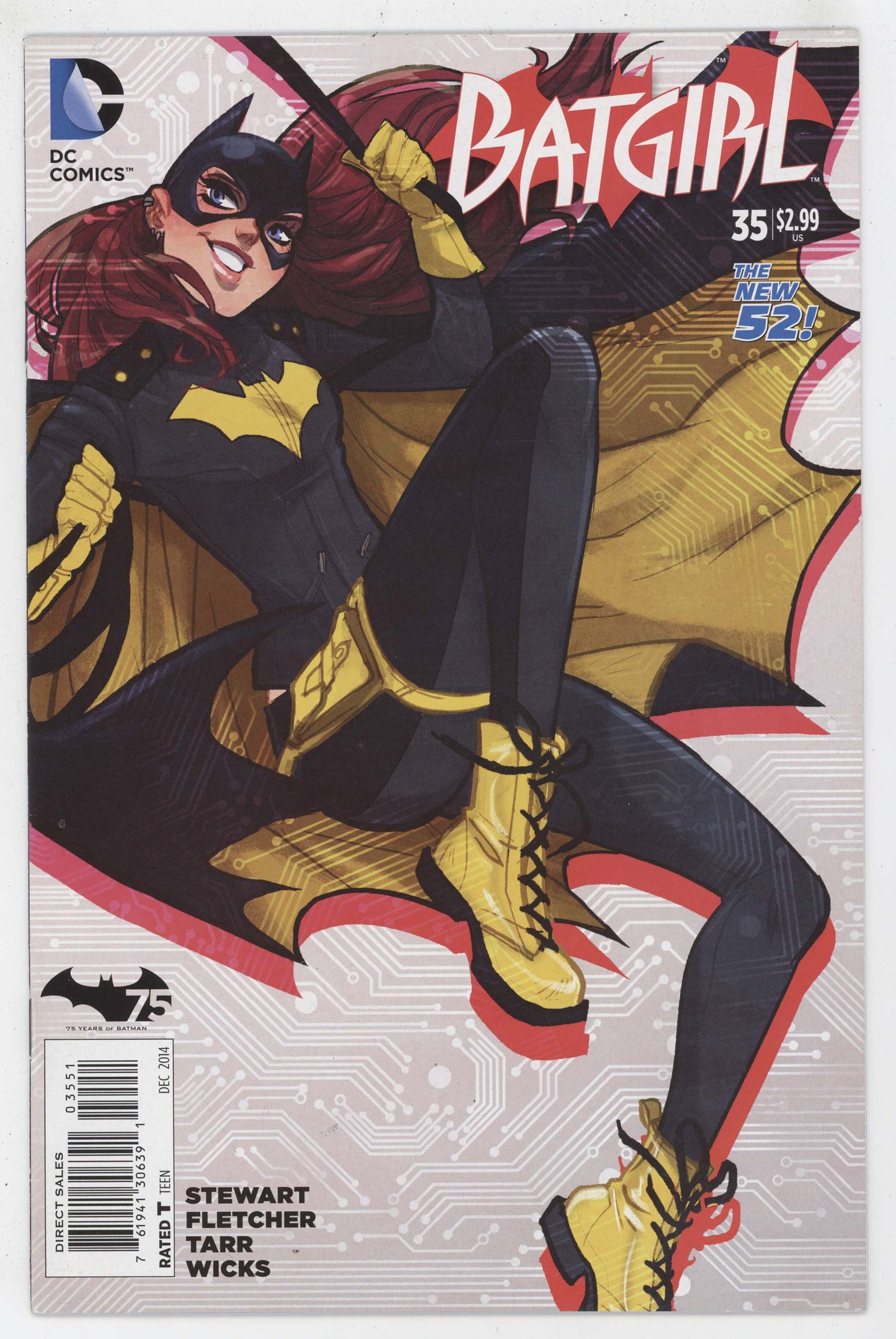 Batgirl 35 C DC 2014 VF NM New 52 1:25 Babs Tarr GGA Variant