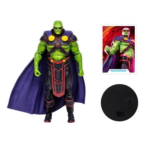 Martian Manhunter - 1:10 Scale Action Figure, 7"- DC Multiverse, Rebirth - McFarlane Toys