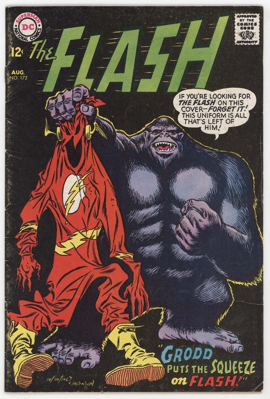 Flash 172 DC 1967 FN Carmine Infantino Gorilla Grodd