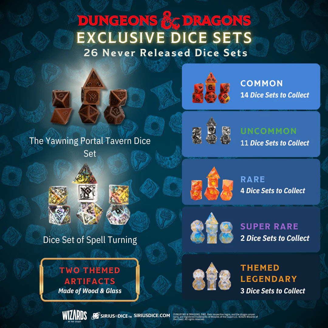 Sirius Dice D&D The Yawning Portal Treasure Pack - One Pack