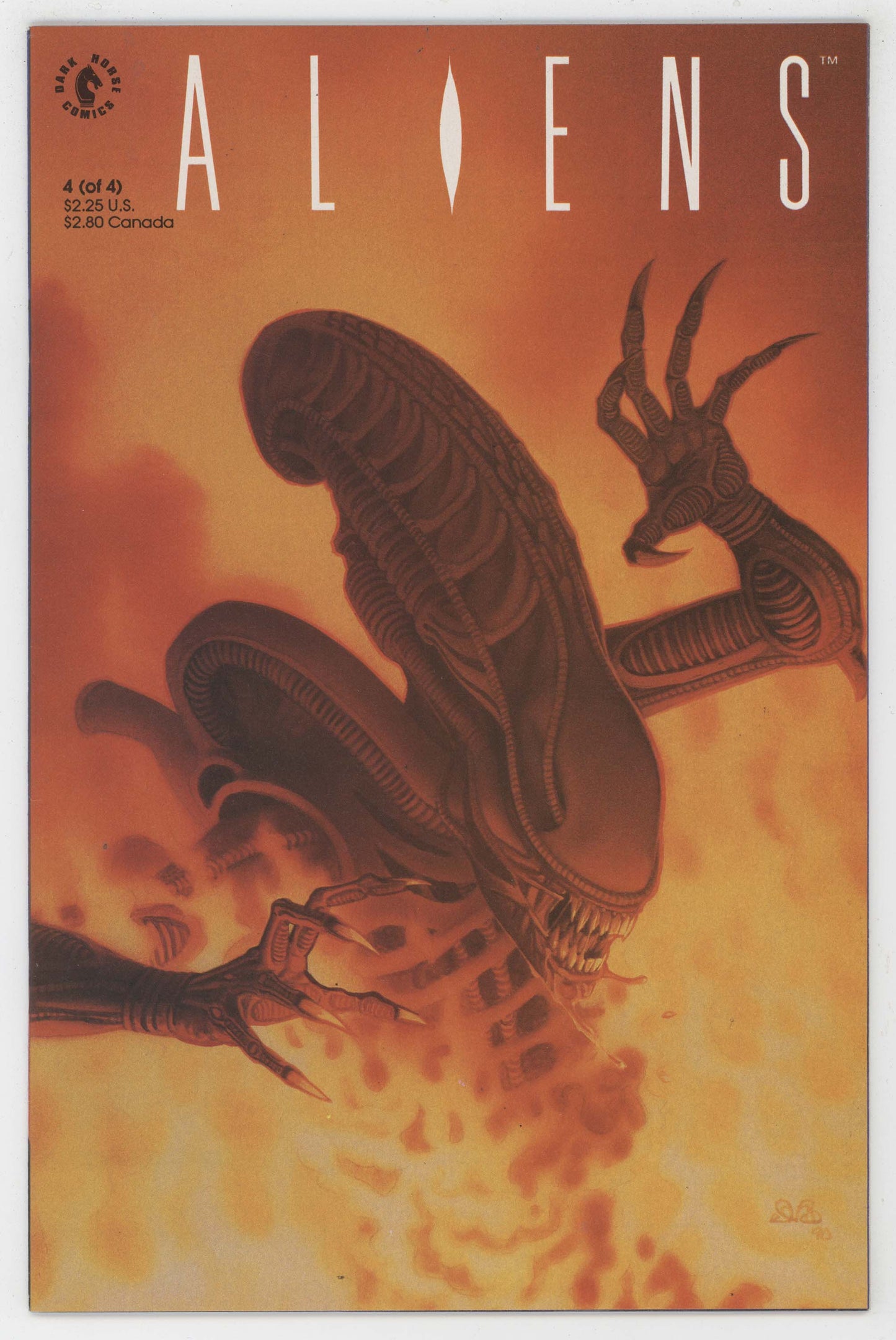 Aliens 4 Dark Horse 1990 NM Denis Beauvais Mark Verheiden Movie