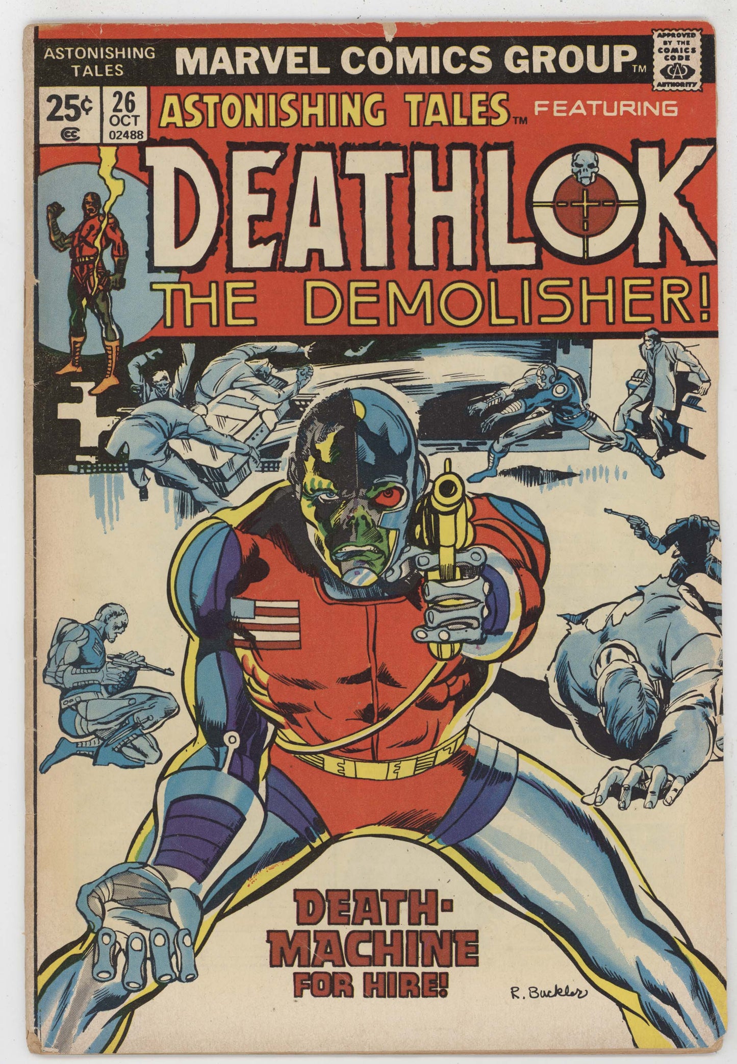 Astonishing Tales 26 Marvel 1974 GD Rich Buckler 2nd Deathlok War-Wolf