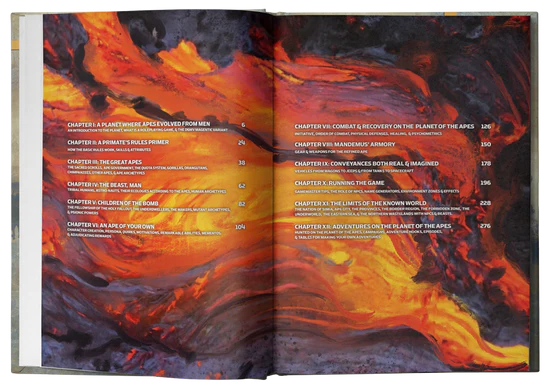 Planet of the Apes RPG: Core Rulebook (Hardcover) - Golden Apple Comics