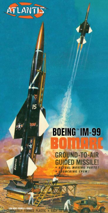 Atlantis Models 1806 1/56 Boeing IM99 Bomarc Ground-to-Air Guided Missile (forme