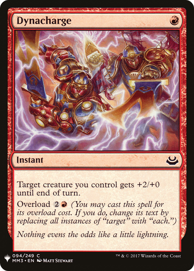 Dynacharge (LIST-MM3-94) - The List