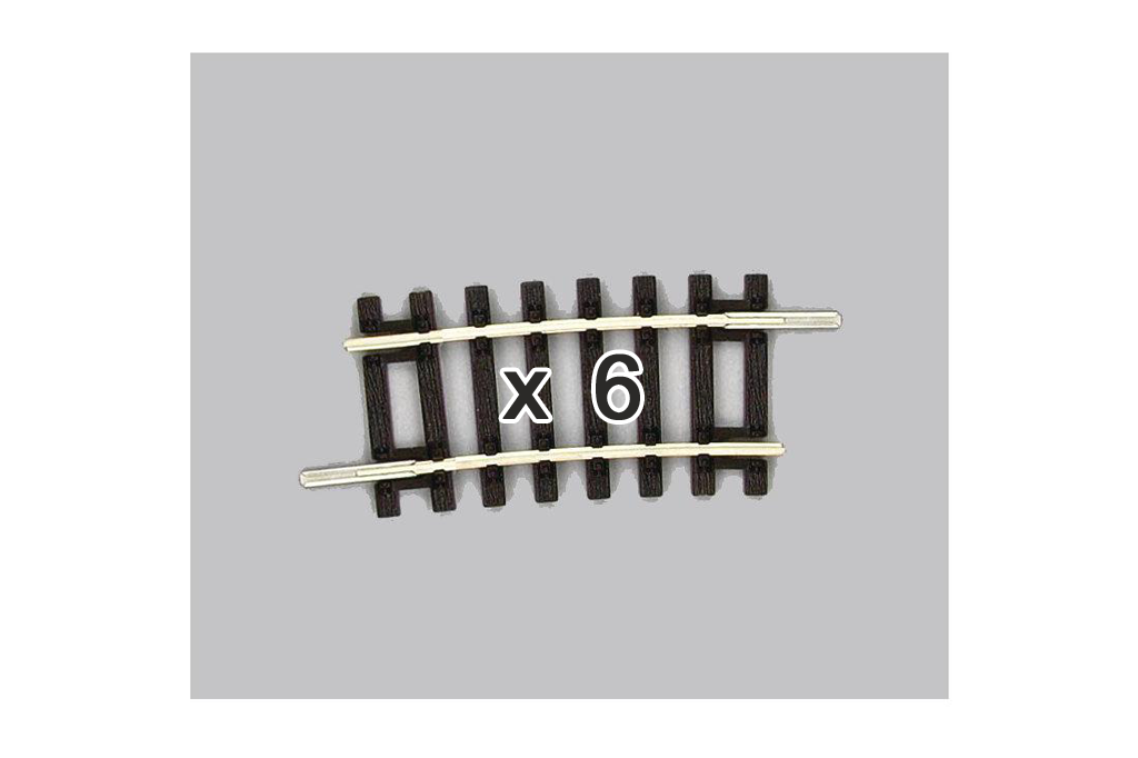 Piko 55252 HO Scale Curved Track R2/7.5° Box of 6 - Golden Apple Comics