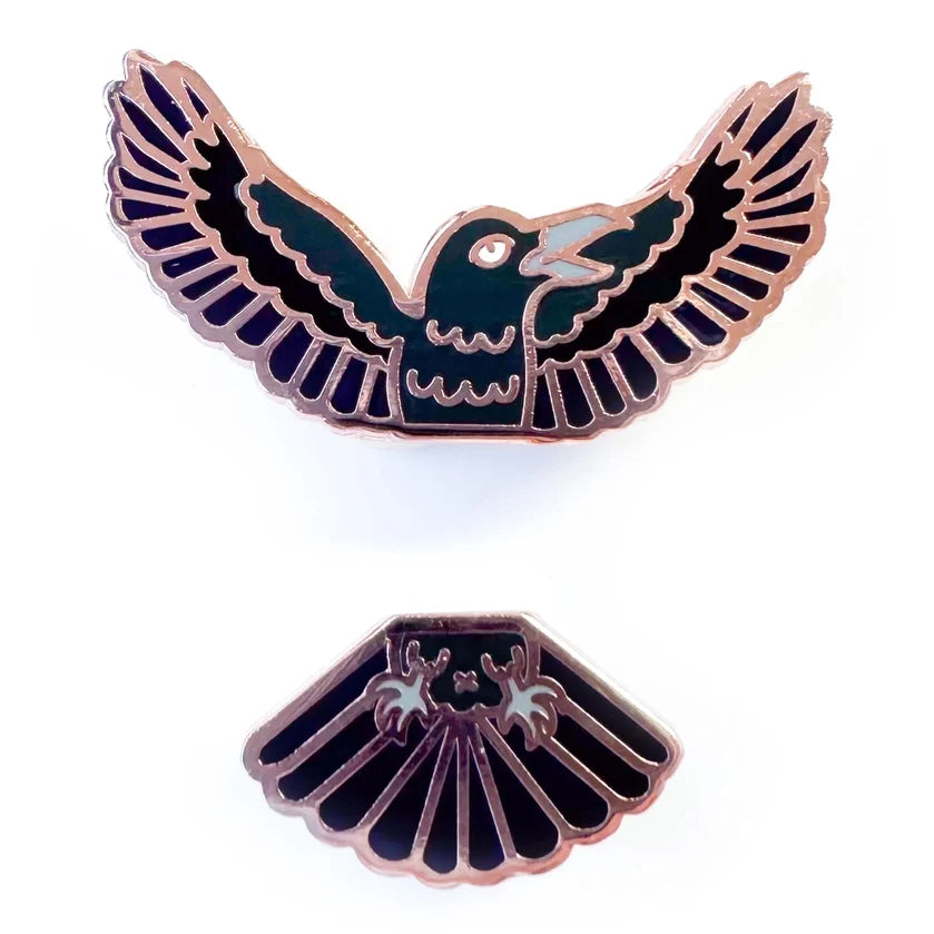 Pride Pals Enamel Pin Set - Raven