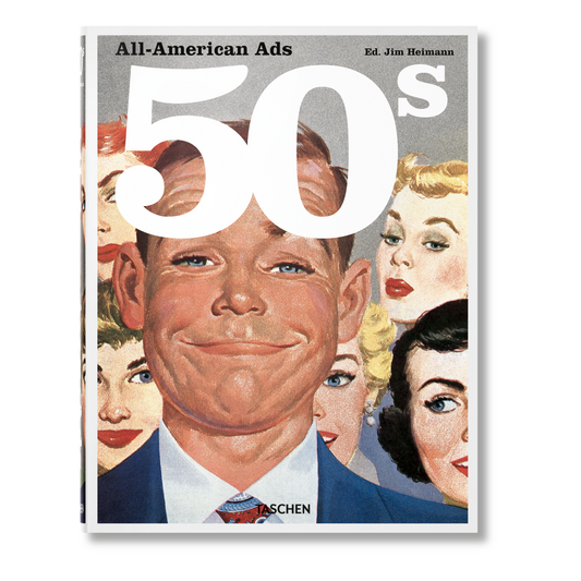 All-American Ads of the 50s (German, French, English)