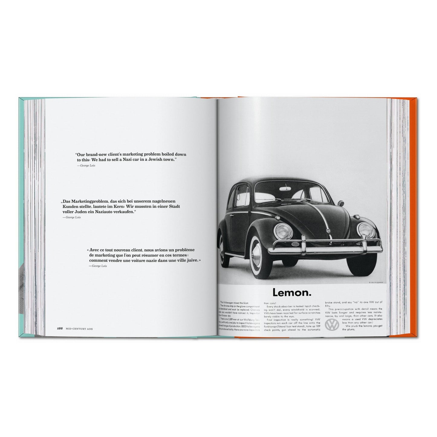Mid-Century Ads. 40th Ed. (German, French, English)