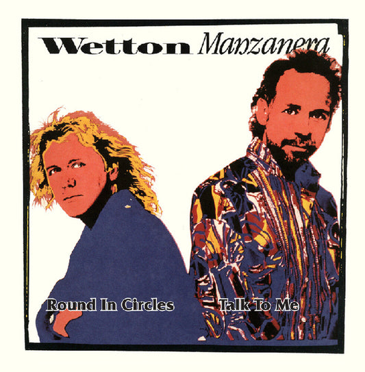 Round In Circles / Talk To Me (Blue Opaque) (Blue) [7" Vinyl]