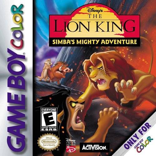 The Lion King Simbas Mighty Adventure (Gameboy Color)