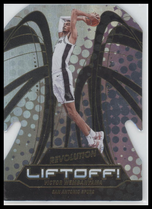 2024-25 Panini Revolution Liftoff! Fractal Victor Wembanyama #2