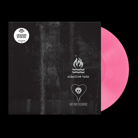 Alkaline Trio / Hot Water Music - Split - Hot Pink [LP]