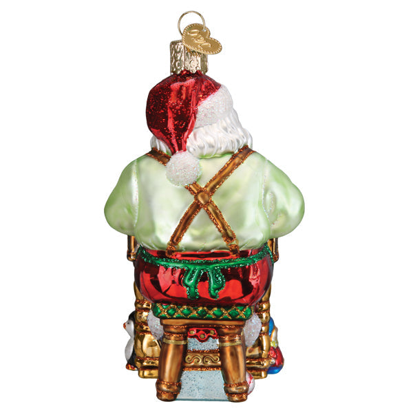 Workshop Santa Ornament