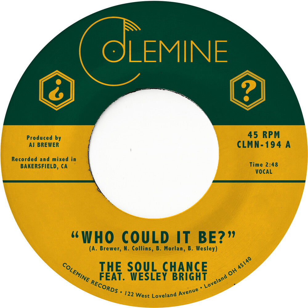 Who Could It Be? [7" Vinyl]
