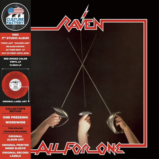 All For One (Marble Red & Black) (Blk) [Colored Vinyl]